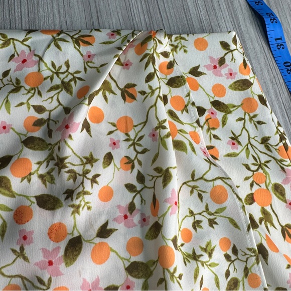 URBAN OUTFITTERS Floral Midi Skirt with High Slit Size SP - Picture 11 of 14